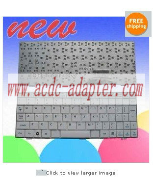 New For ASUS EEEPC EEE PC 700 900 USA Keyboard white US - Click Image to Close